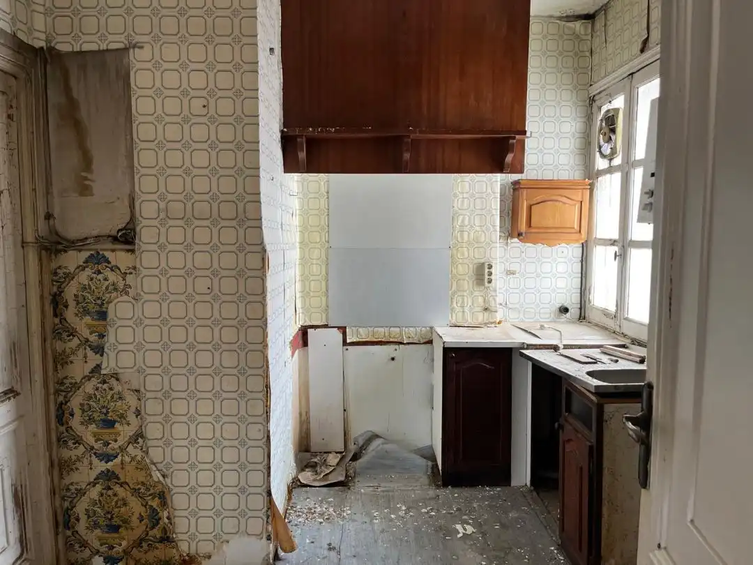 Küche von Wohnung zum Verkauf in León Capital  mit Heizung und Abstellraum