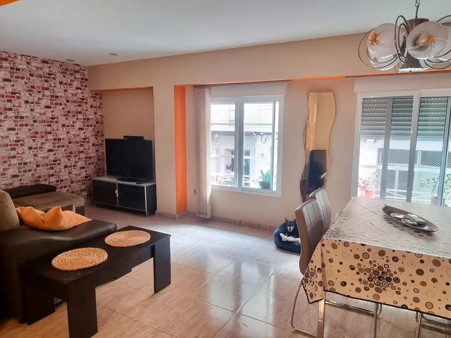 Sala de estar de Piso en venta en Alcoy / Alcoi con Aire acondicionado y Amueblado