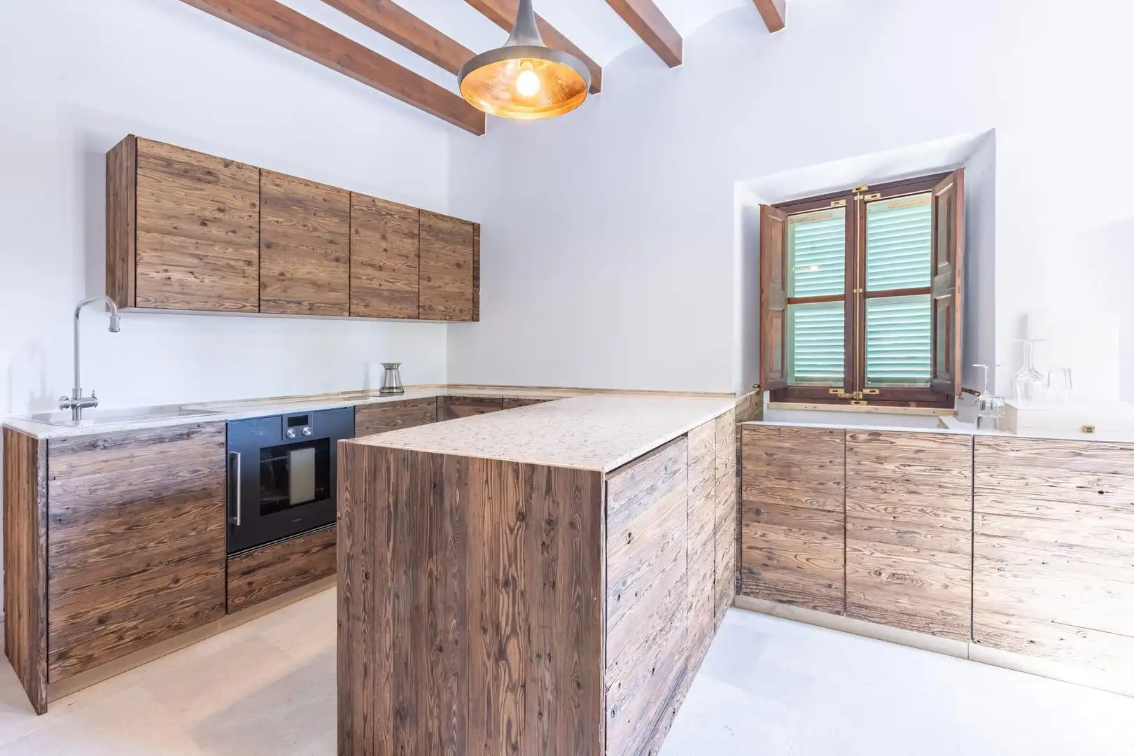 Cuina de Finca rústica en venda en  Palma de Mallorca amb Aire condicionat, Calefacció i Jardí privat