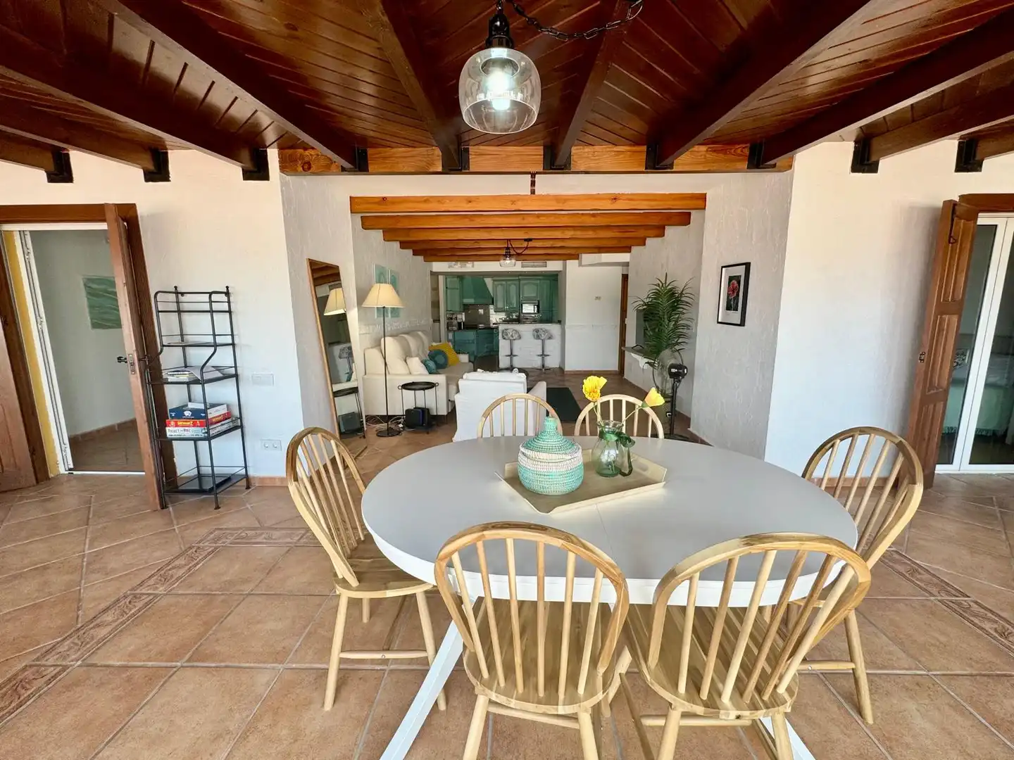 Dining room of Apartments for rent in Marbella  with Air Conditioner, Terrace and Furnished