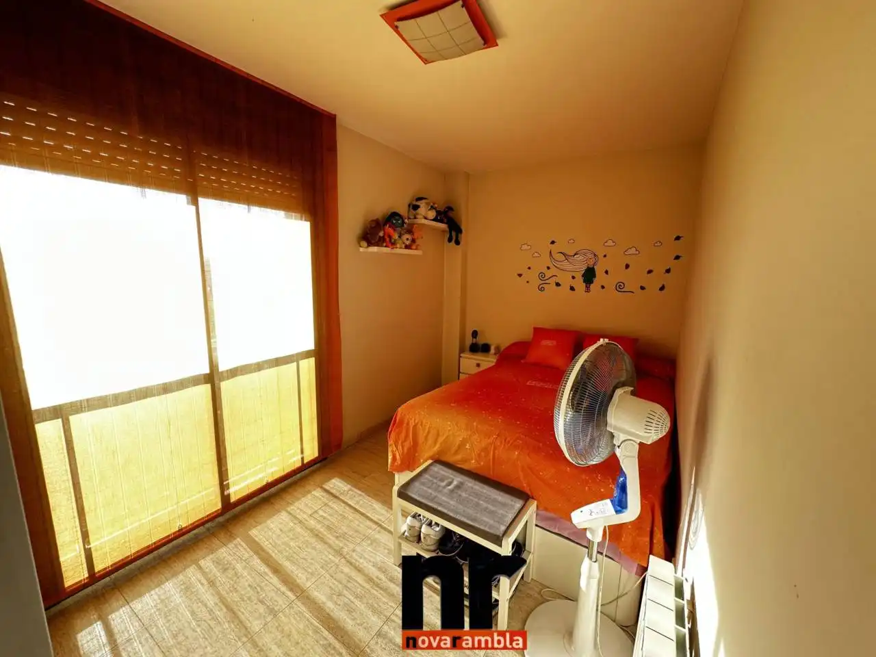 Bedroom of Flat for sale in Ripollet  with Air Conditioner, Heating and Balcony