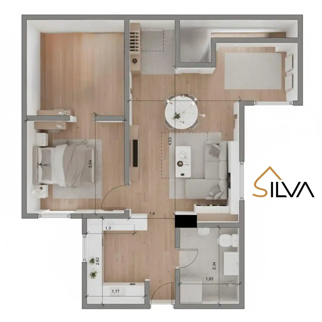 Flat for sale in Lugo  with Air Conditioner, Heating and Oven