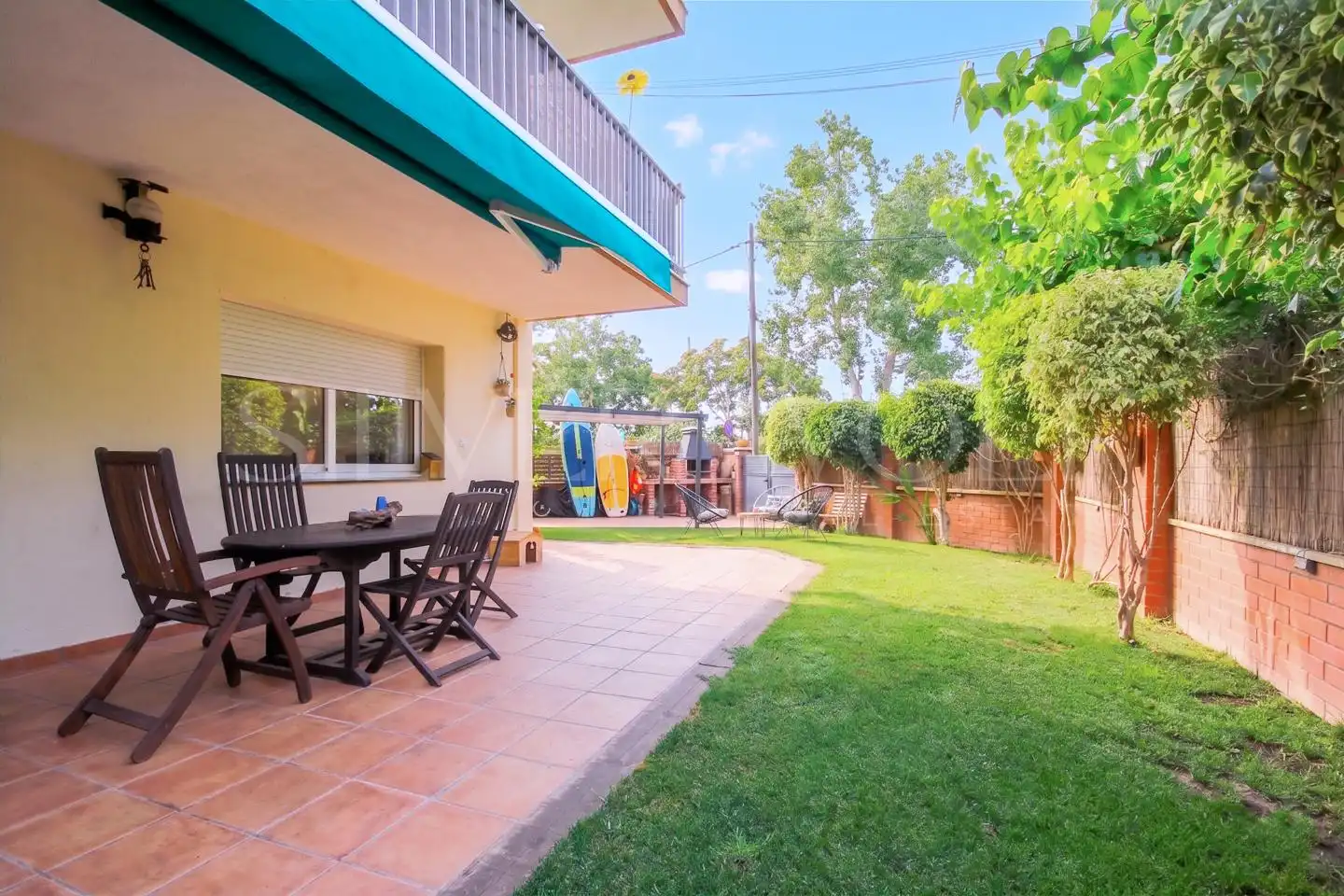 Terrace of Ground floor for sale in Vilanova i la Geltrú  with Air Conditioner, Private garden and Terrace