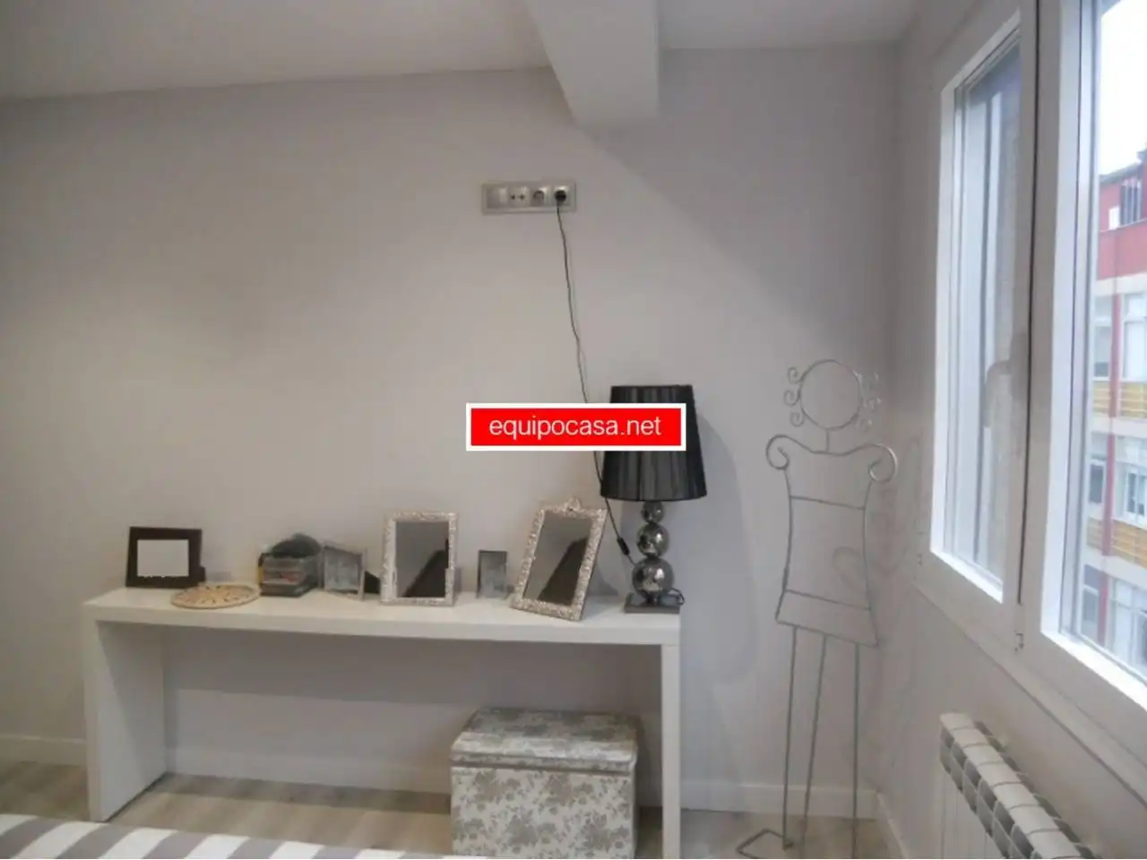 Schlafzimmer von Wohnung zum Verkauf in Lugo mit Heizung, Parkett und Abstellraum