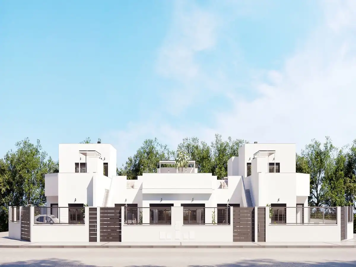 Vista exterior de Casa o chalet en venta en Torre-Pacheco con Piscina