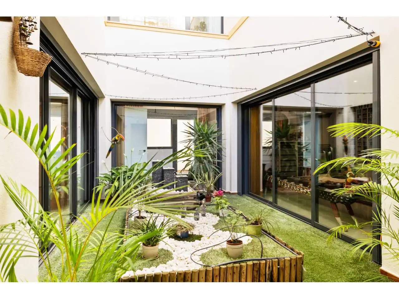 Terraza de Casa o chalet en venta en Ojén con Aire acondicionado, Calefacción y Jardín privado