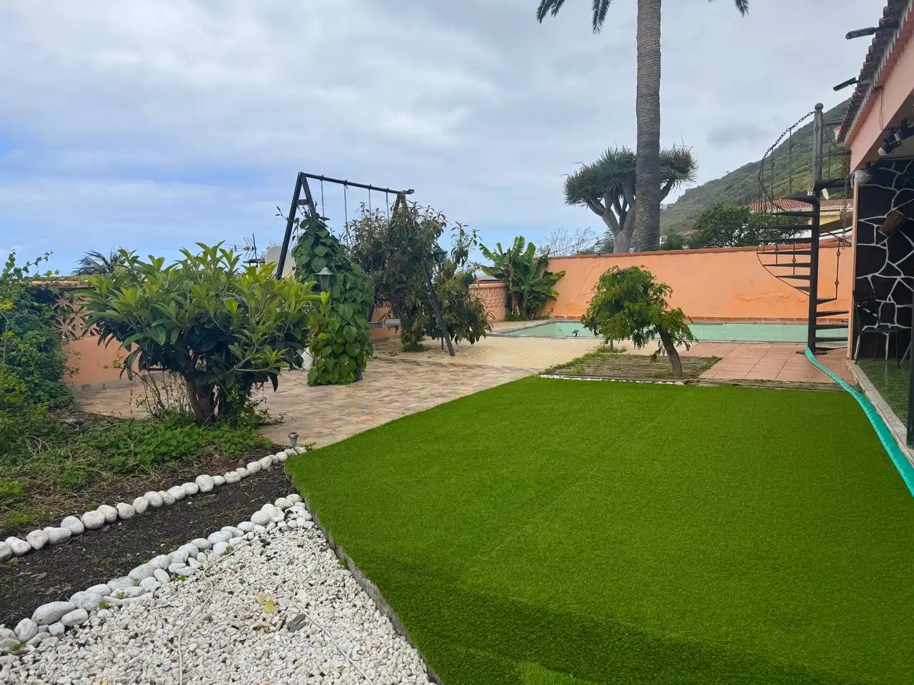 Jardí de Casa o xalet en venda en La Orotava amb Jardí privat, Terrassa i Piscina