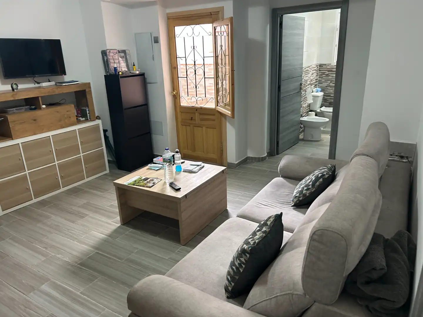 Sala de estar de Casa o chalet en venta en Vélez-Málaga con Aire acondicionado, Terraza y Trastero