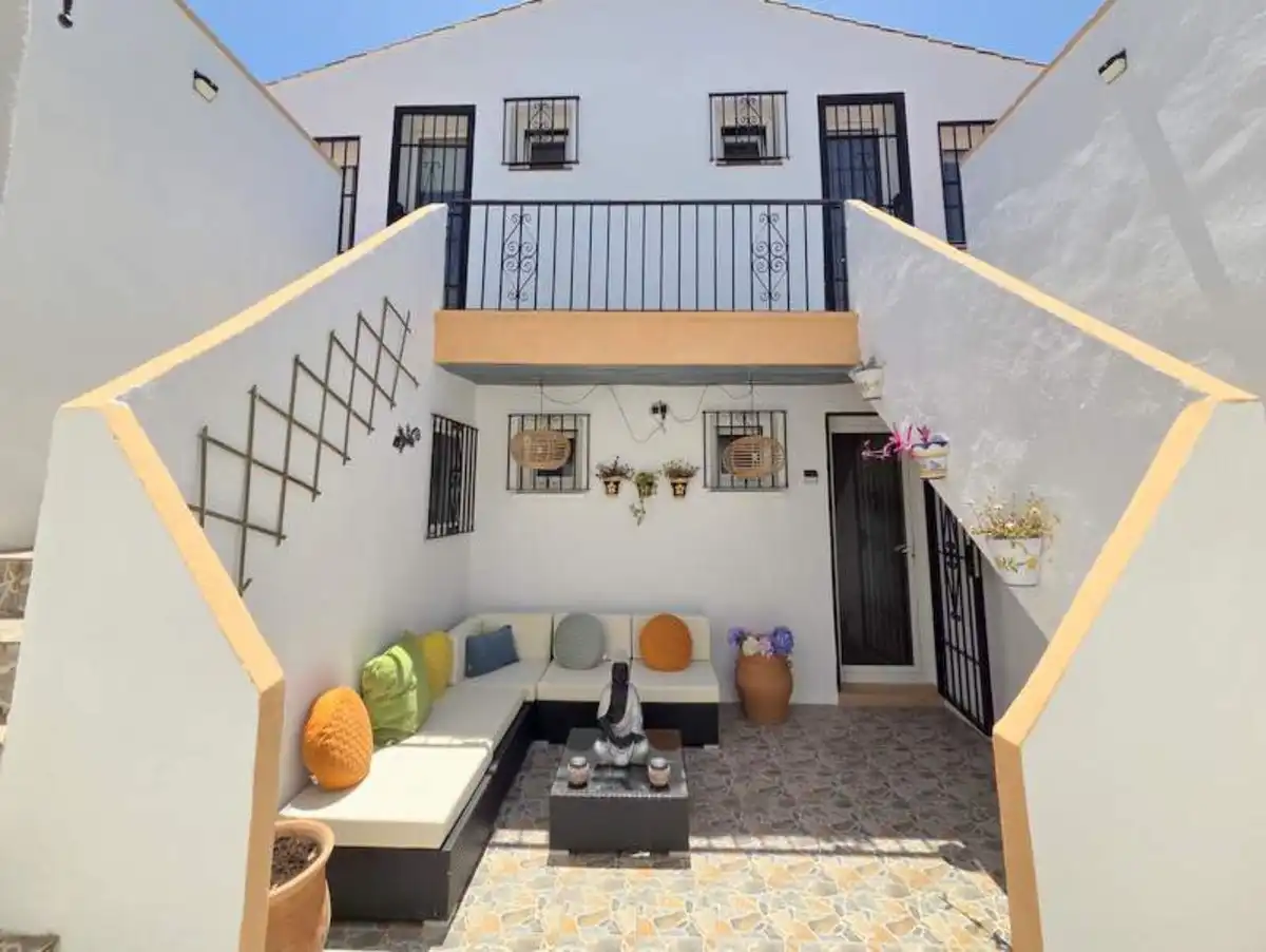 Terrassa de Casa o xalet en venda en Manilva amb Aire condicionat