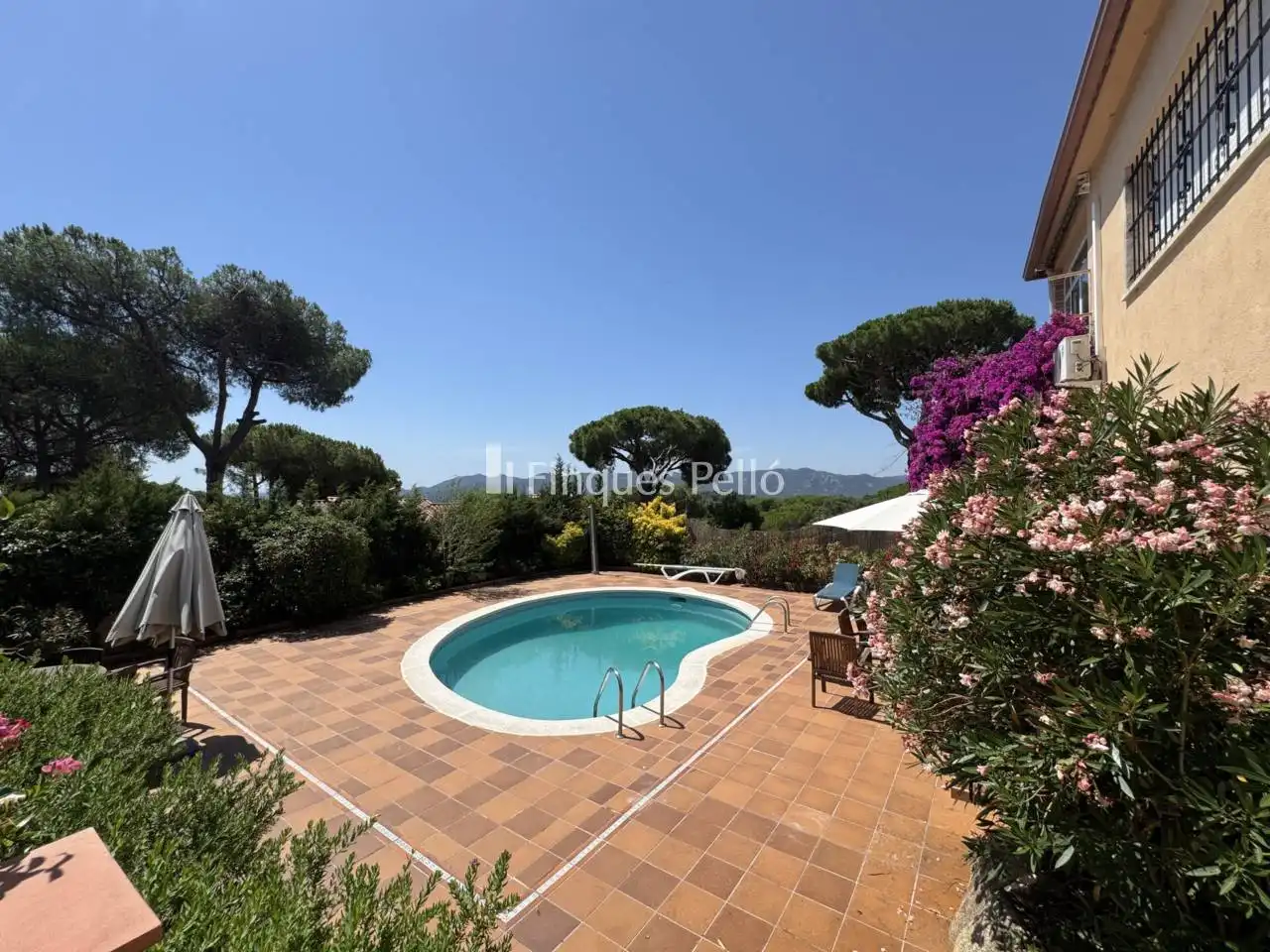 Garden of Houses for sale in Santa Cristina d'Aro  with Air Conditioner, Heating and Private garden