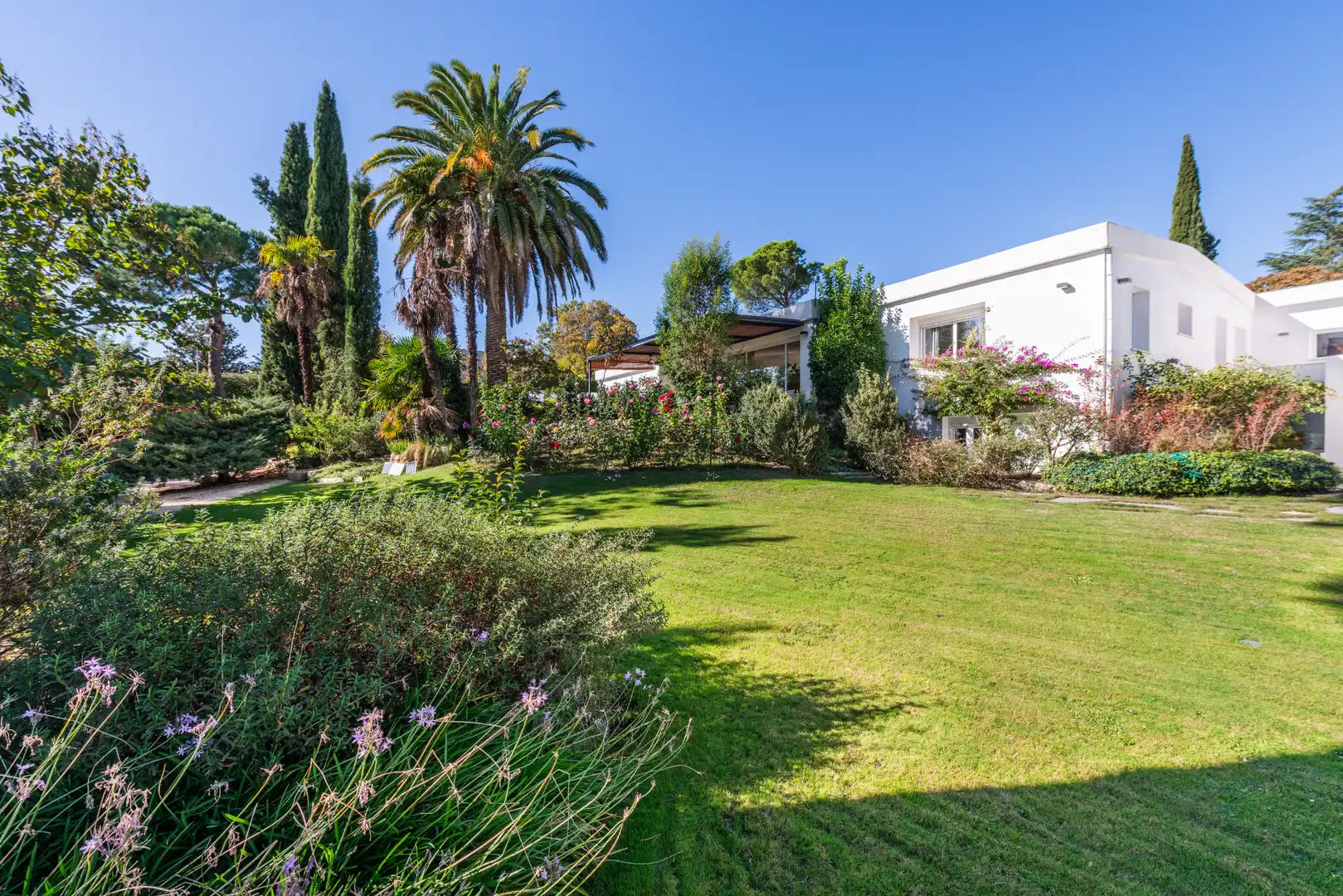 Jardín de Casa o chalet en venta en Pozuelo de Alarcón con Aire acondicionado, Calefacción y Jardín privado