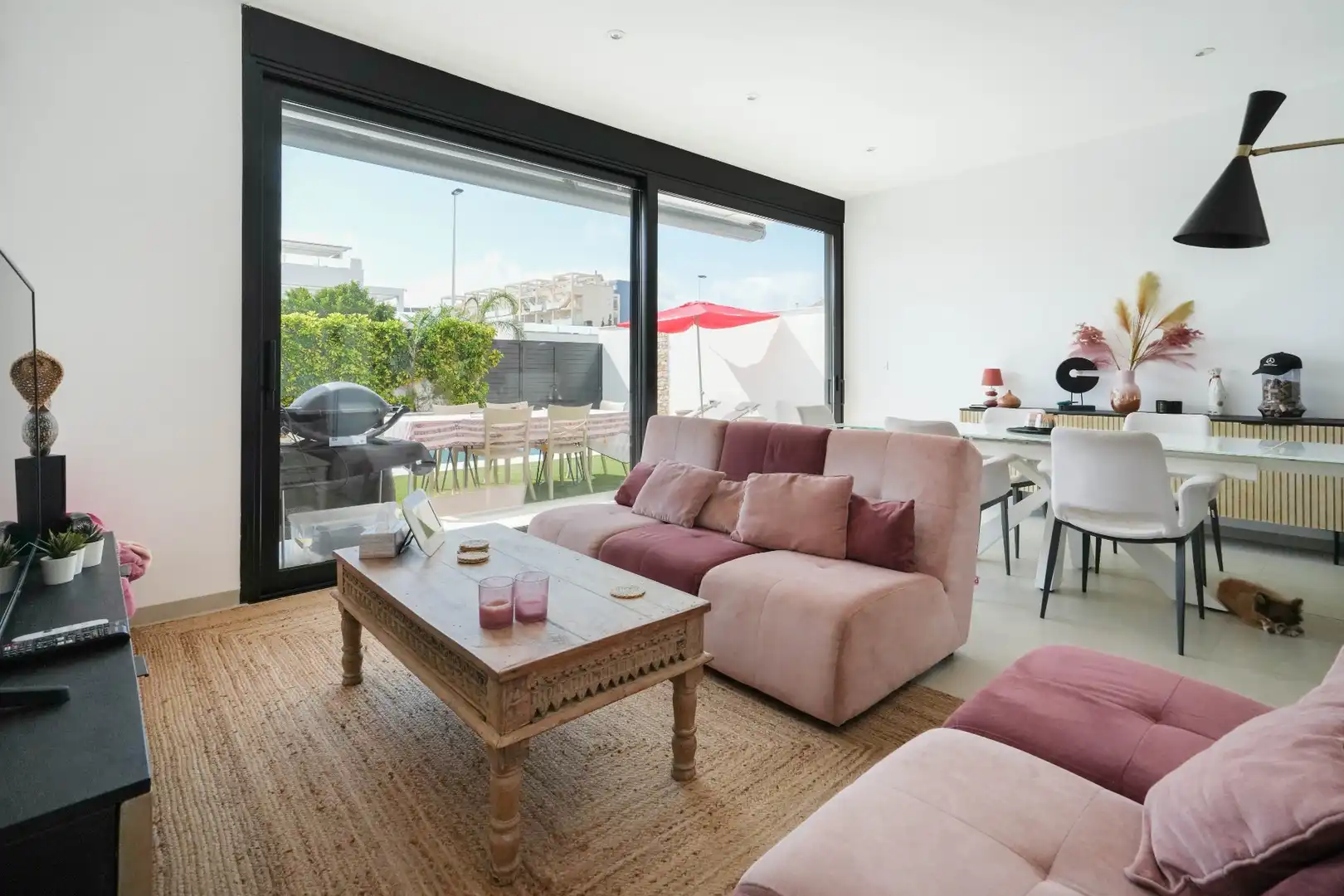 Sala de estar de Casa o chalet en venta en San Pedro del Pinatar con Aire acondicionado, Terraza y Trastero