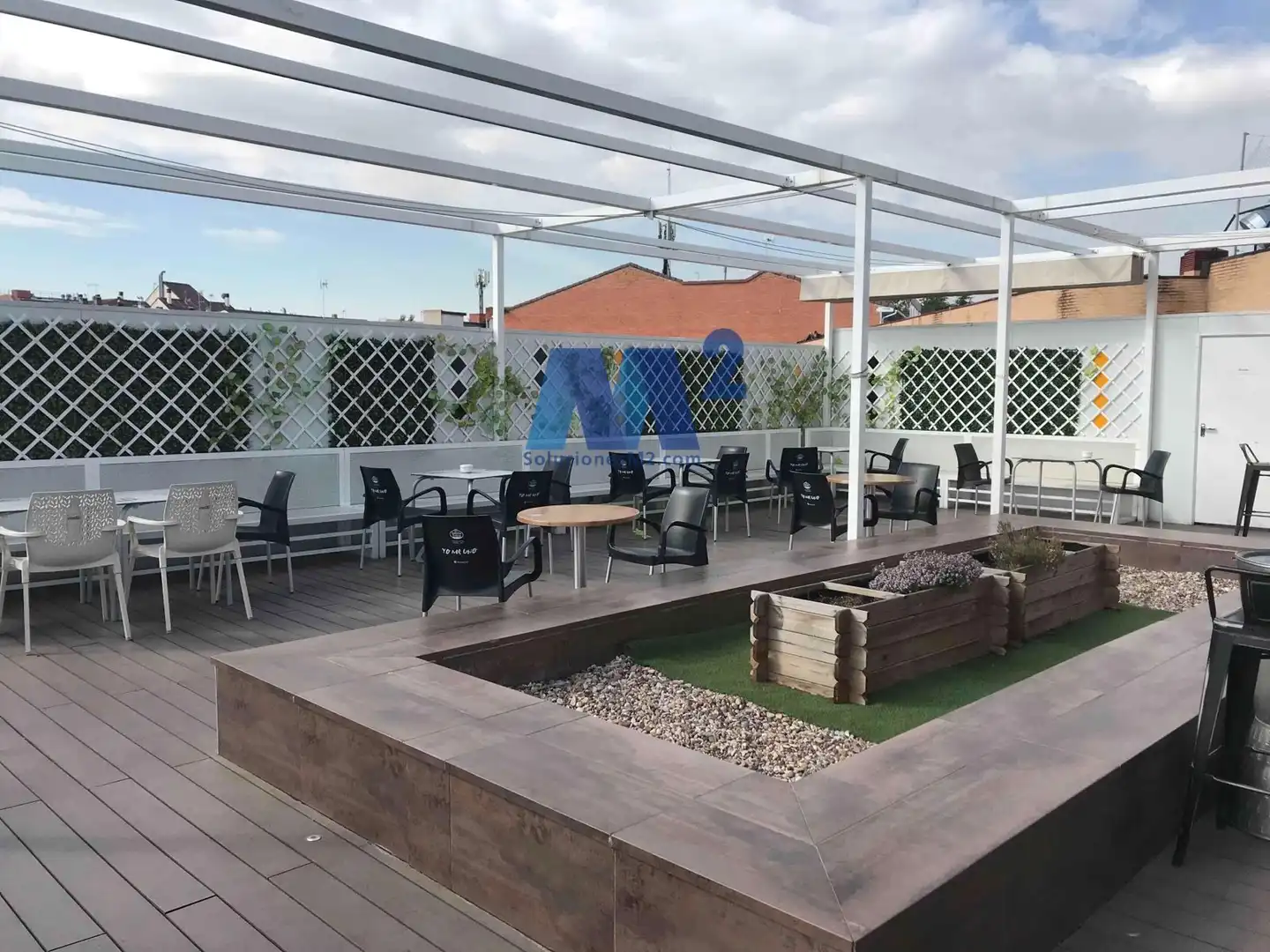 Terrassa de Local de lloguer en San Sebastián de los Reyes
