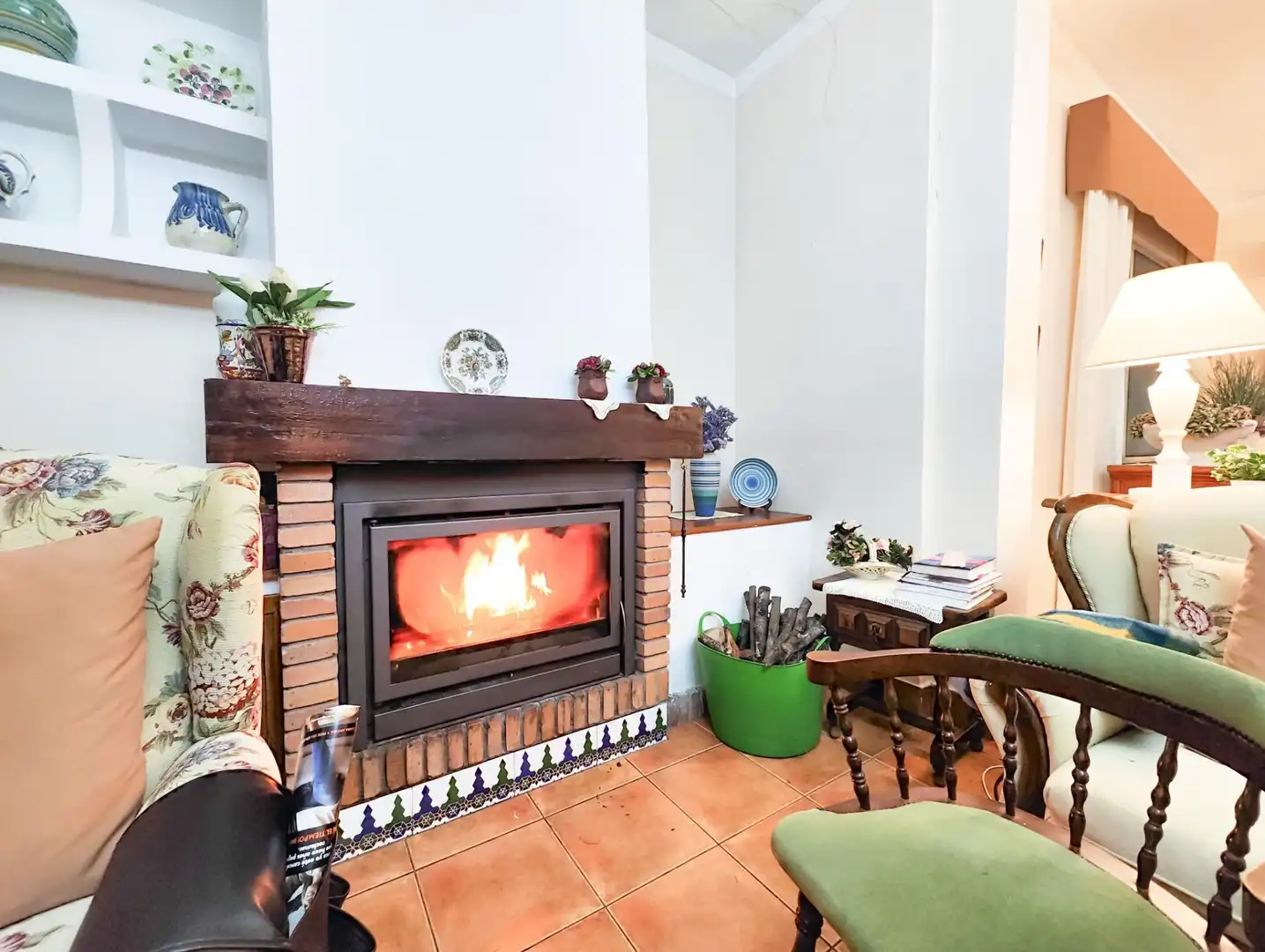 Sala d'estar de Casa o xalet en venda en Puertollano amb Aire condicionat, Calefacció i Jardí privat