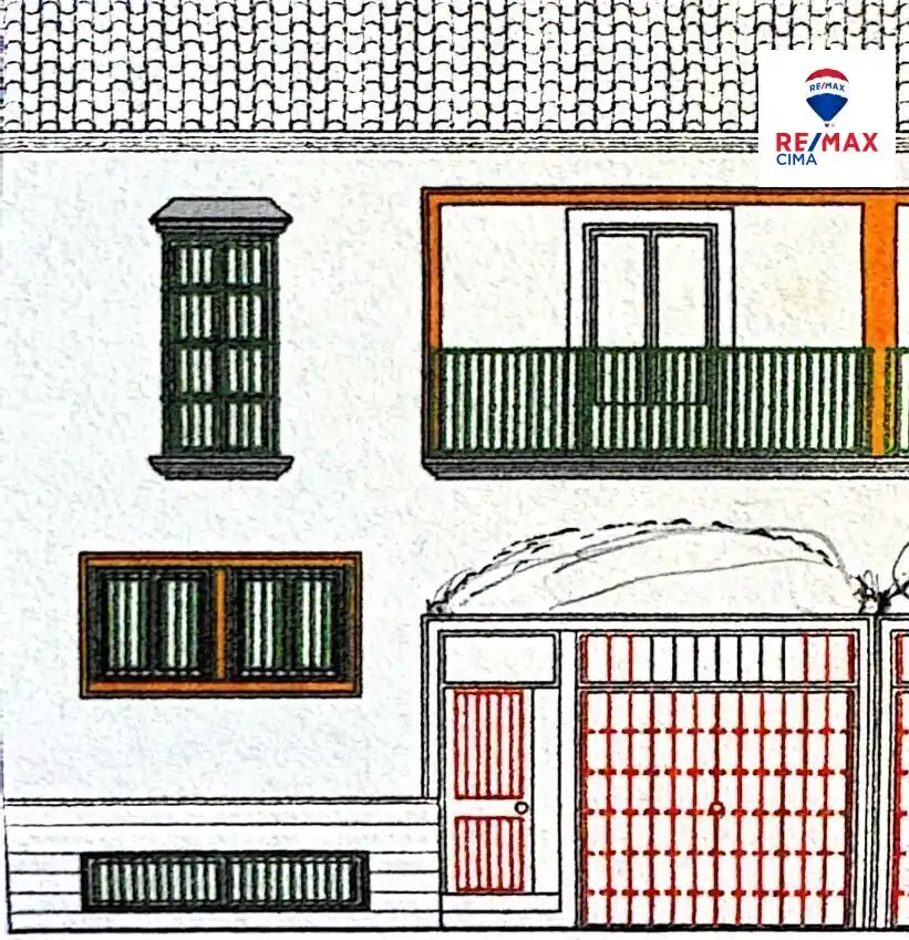 Terrasse von Einfamilien-Reihenhaus zum Verkauf in Zújar mit Heizung und Terrasse