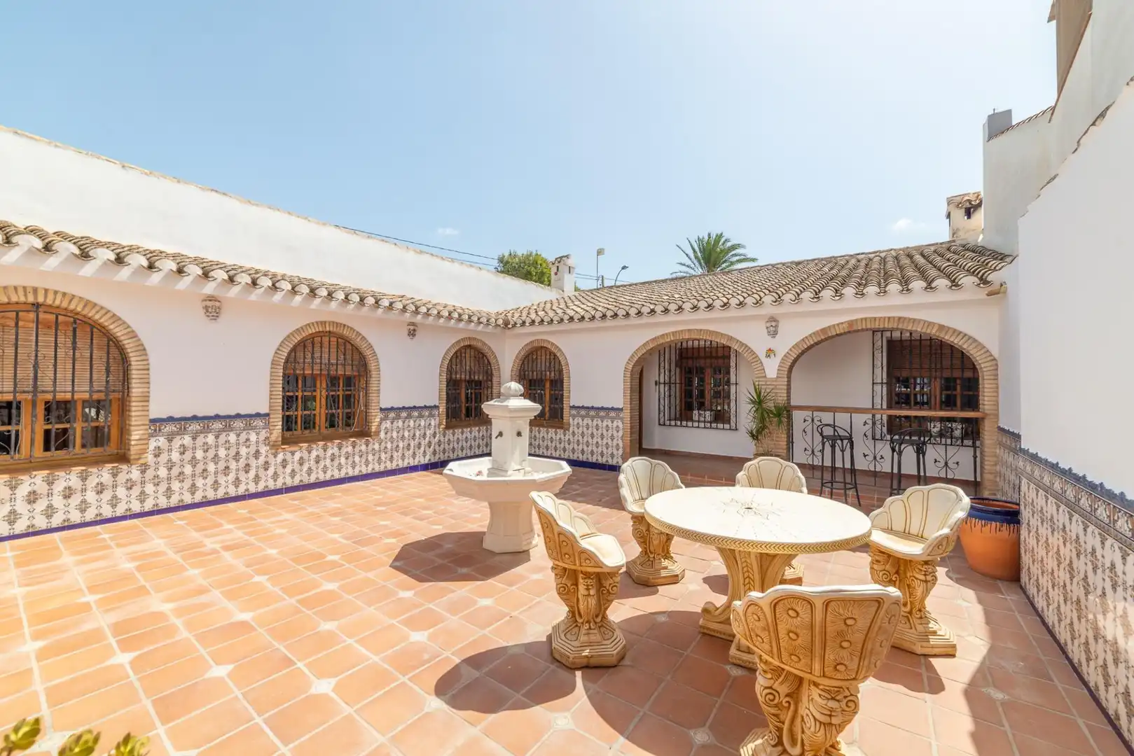 Terrassa de Casa o xalet en venda en San Javier amb Aire condicionat, Calefacció i Jardí privat