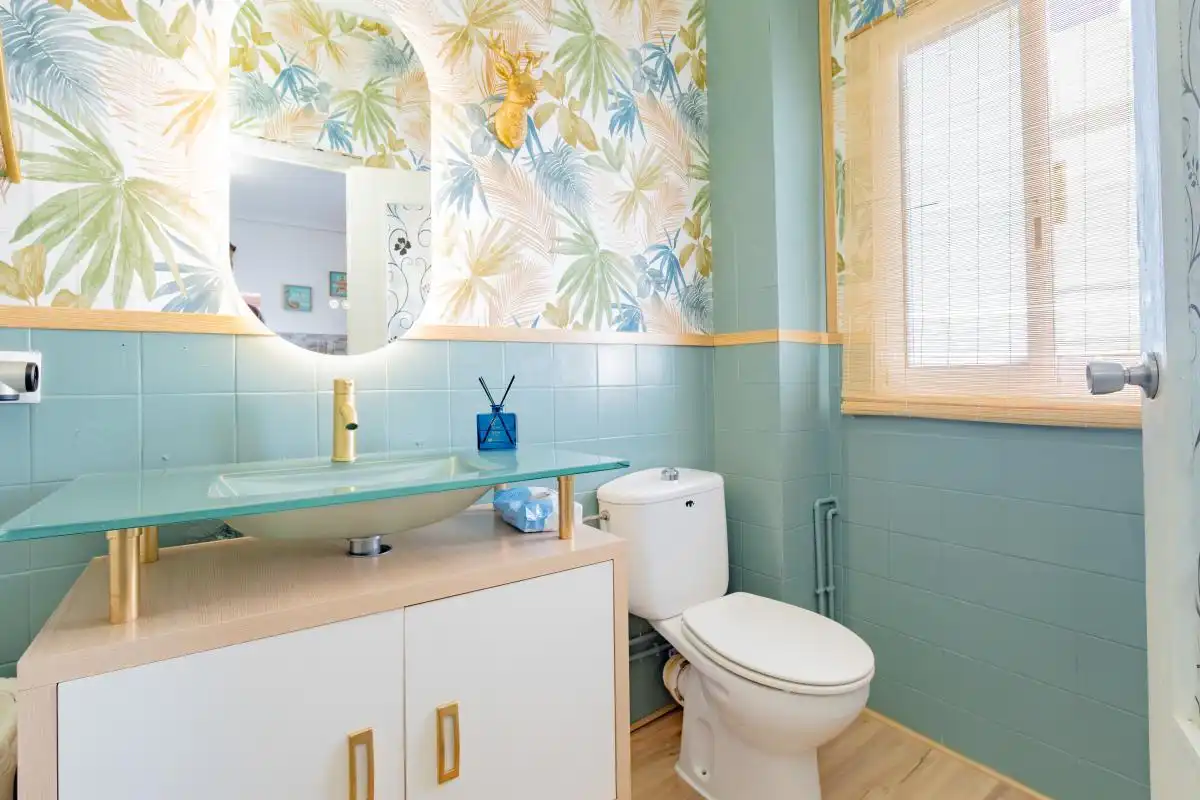 Bathroom of Flat for sale in El Puig de Santa Maria  with Air Conditioner, Heating and Terrace