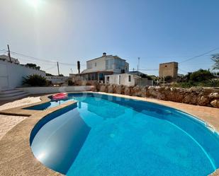 Swimming pool of Country house for sale in Maó  with Air Conditioner and Swimming Pool