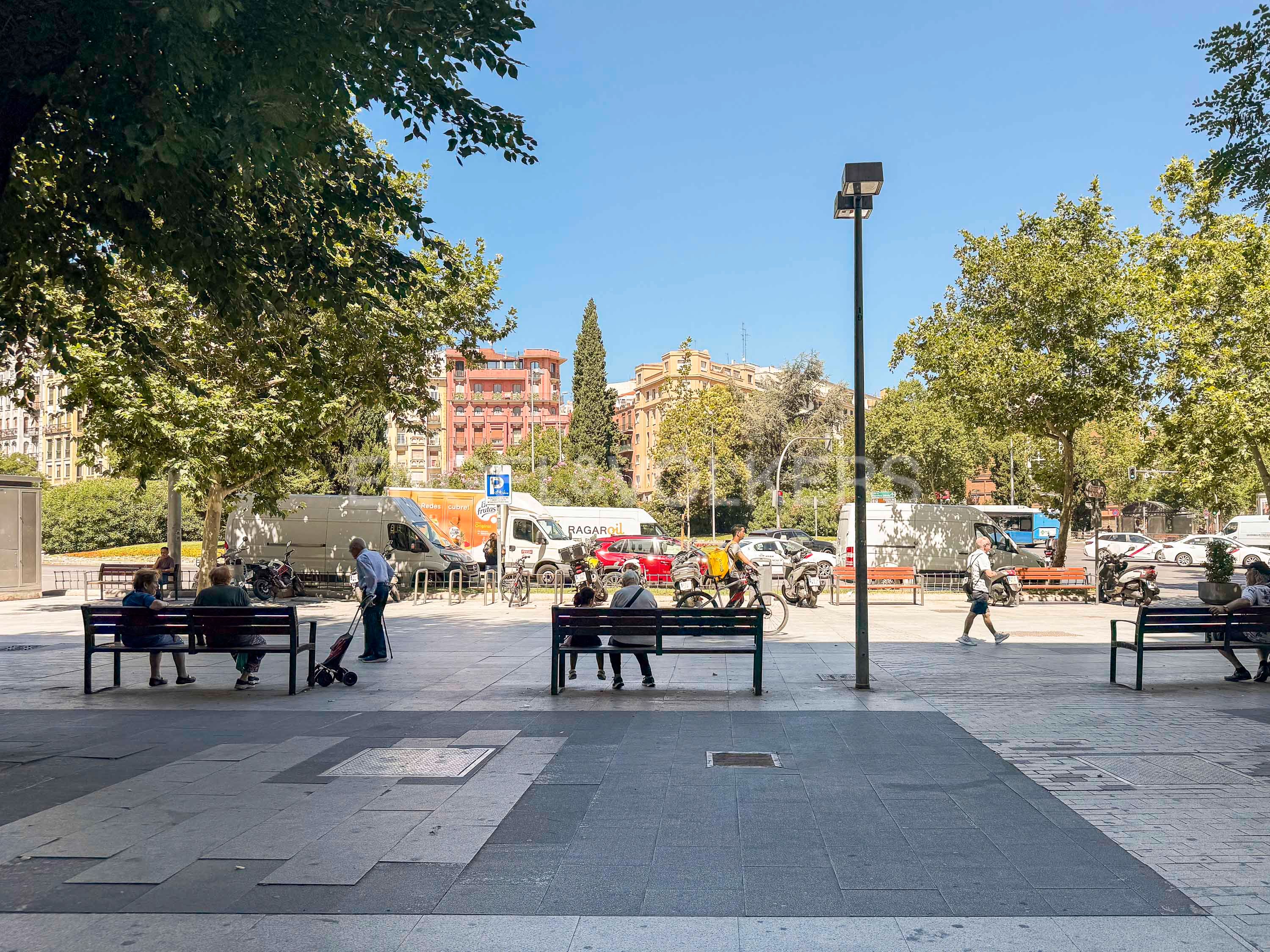 Vista exterior de Loft en venda en  Madrid Capital amb Calefacció i Moblat