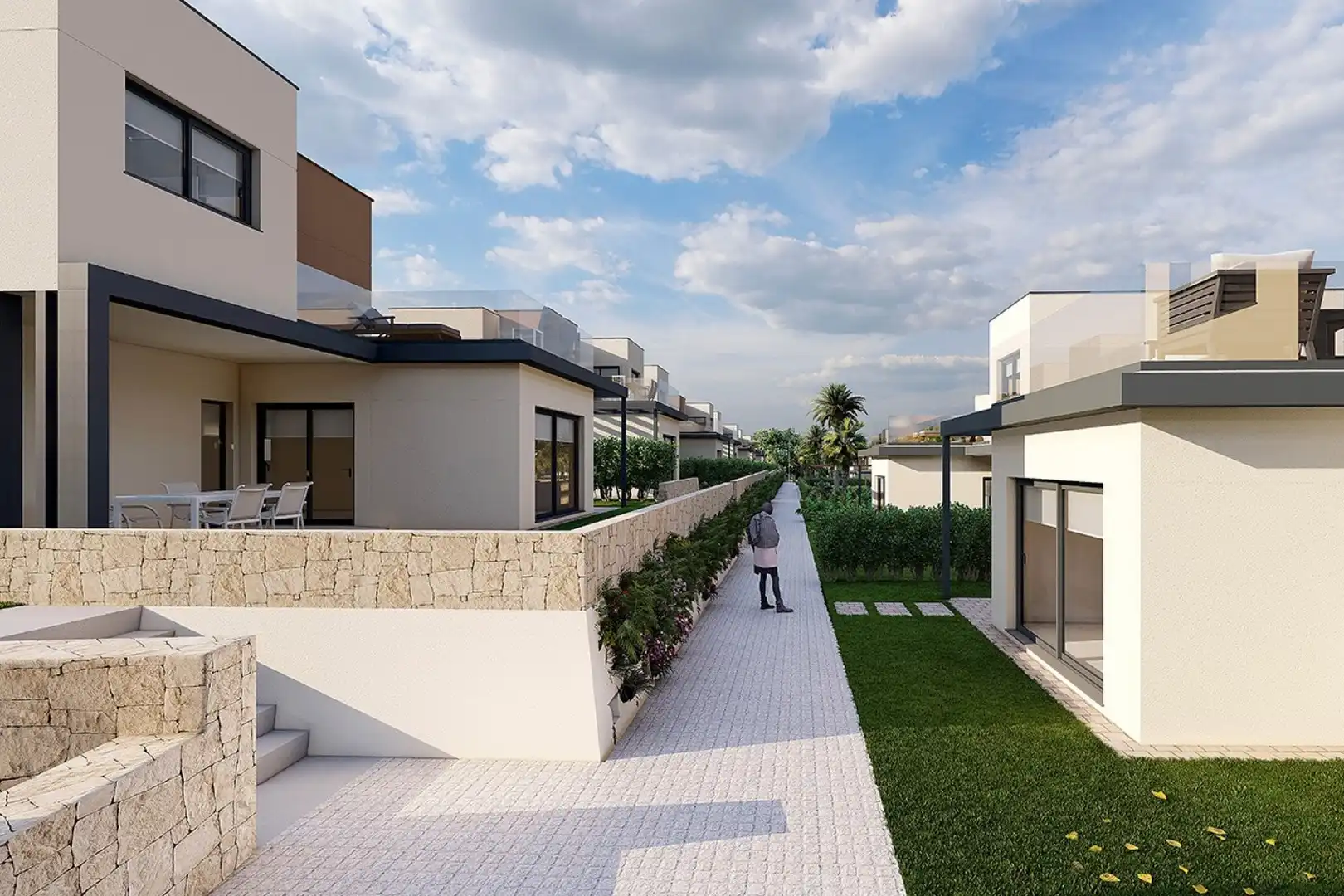 Terrassa de Casa o xalet en venda en Murcia amb Aire condicionat, Jardí privat i Terrassa