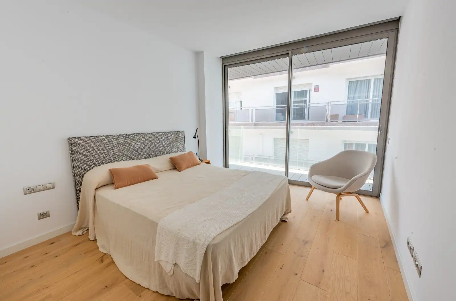 Bedroom of Apartments for sale in Lloret de Mar  with Air Conditioner, Heating and Terrace