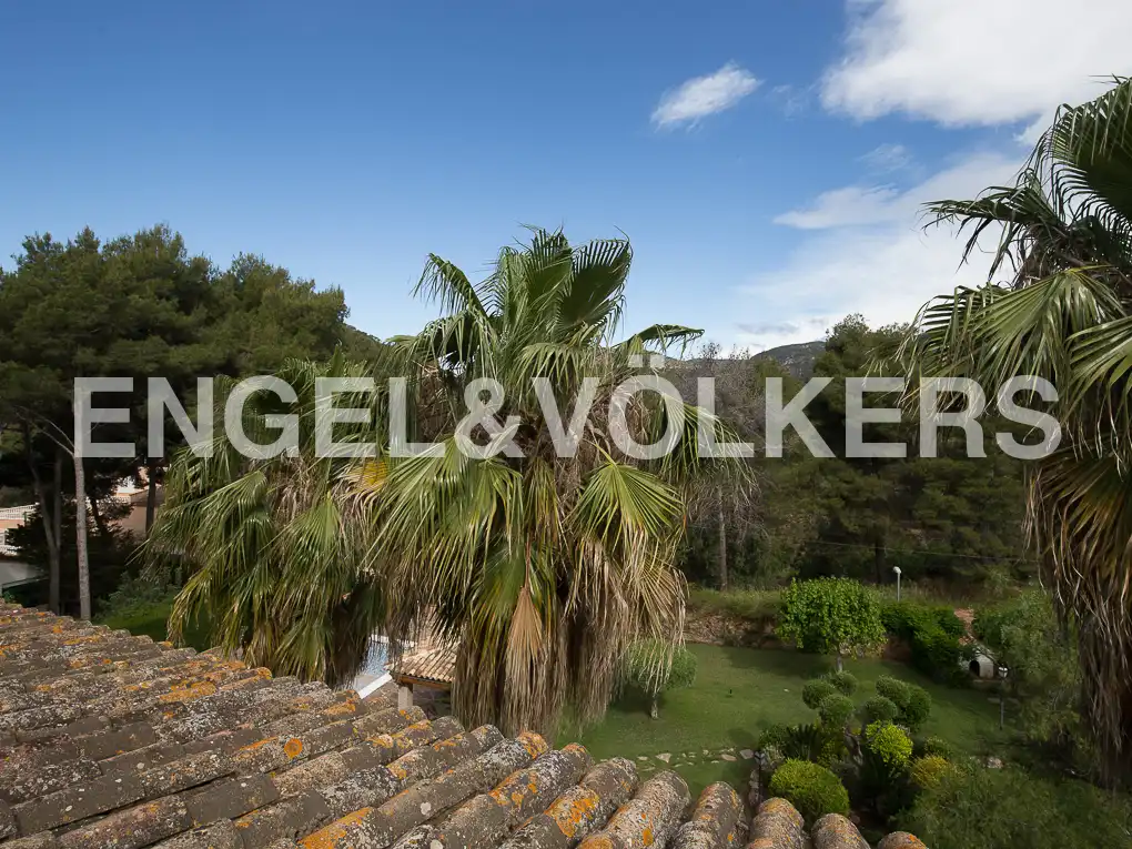 Garden of Houses for sale in Náquera  with Air Conditioner, Heating and Private garden