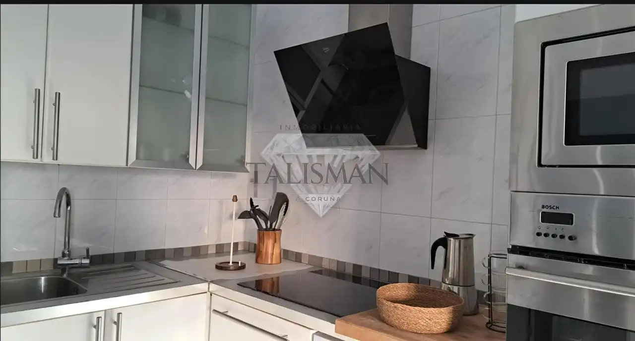Kitchen of Houses for rent in Ponteceso  with Heating, Private garden and Terrace