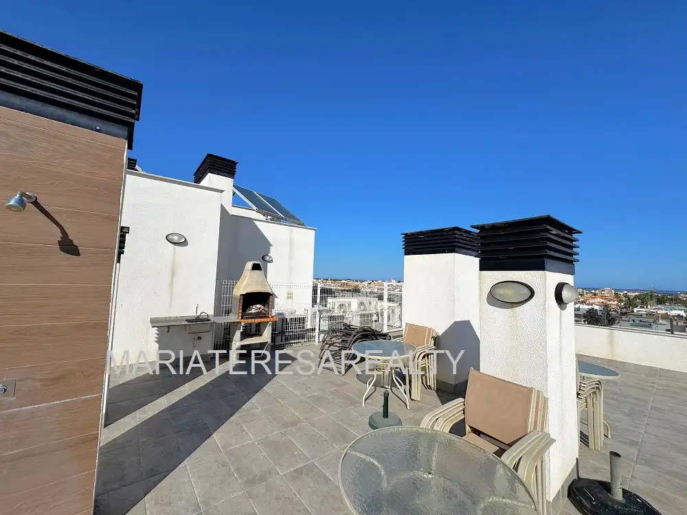 Terraza de Ático en venta en San Pedro del Pinatar con Aire acondicionado, Calefacción y Trastero