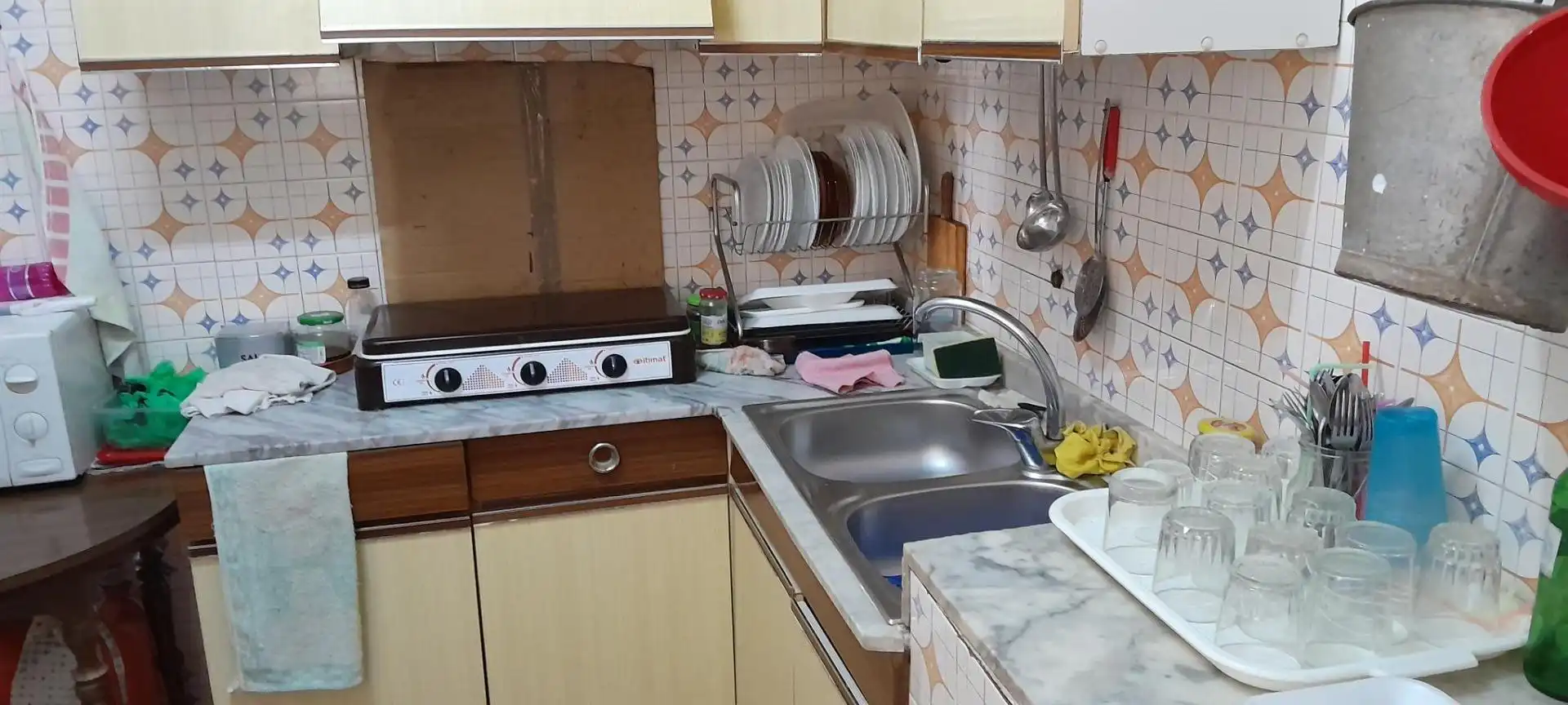 Cuina de Casa o xalet en venda en Yecla amb Piscina i Moblat