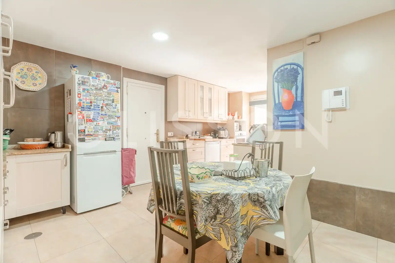 Kitchen of Flat for rent in Madrid  with Storage room and Community pool