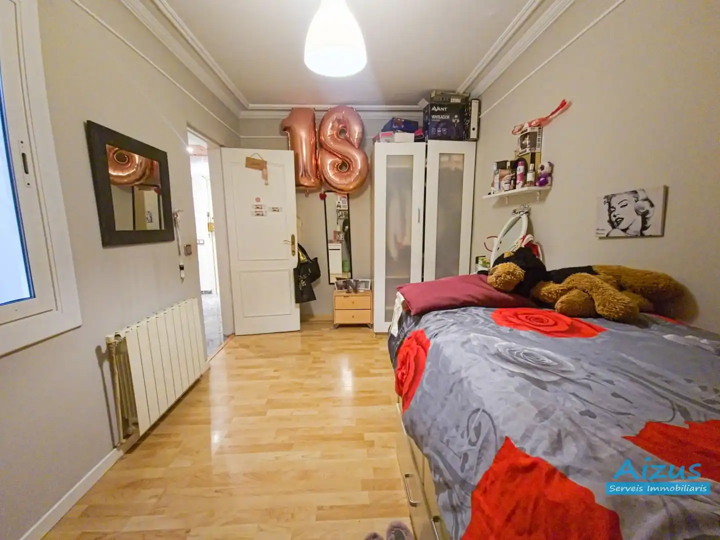 Schlafzimmer von Wohnung zum Verkauf in Ripollet mit Heizung und Ofen