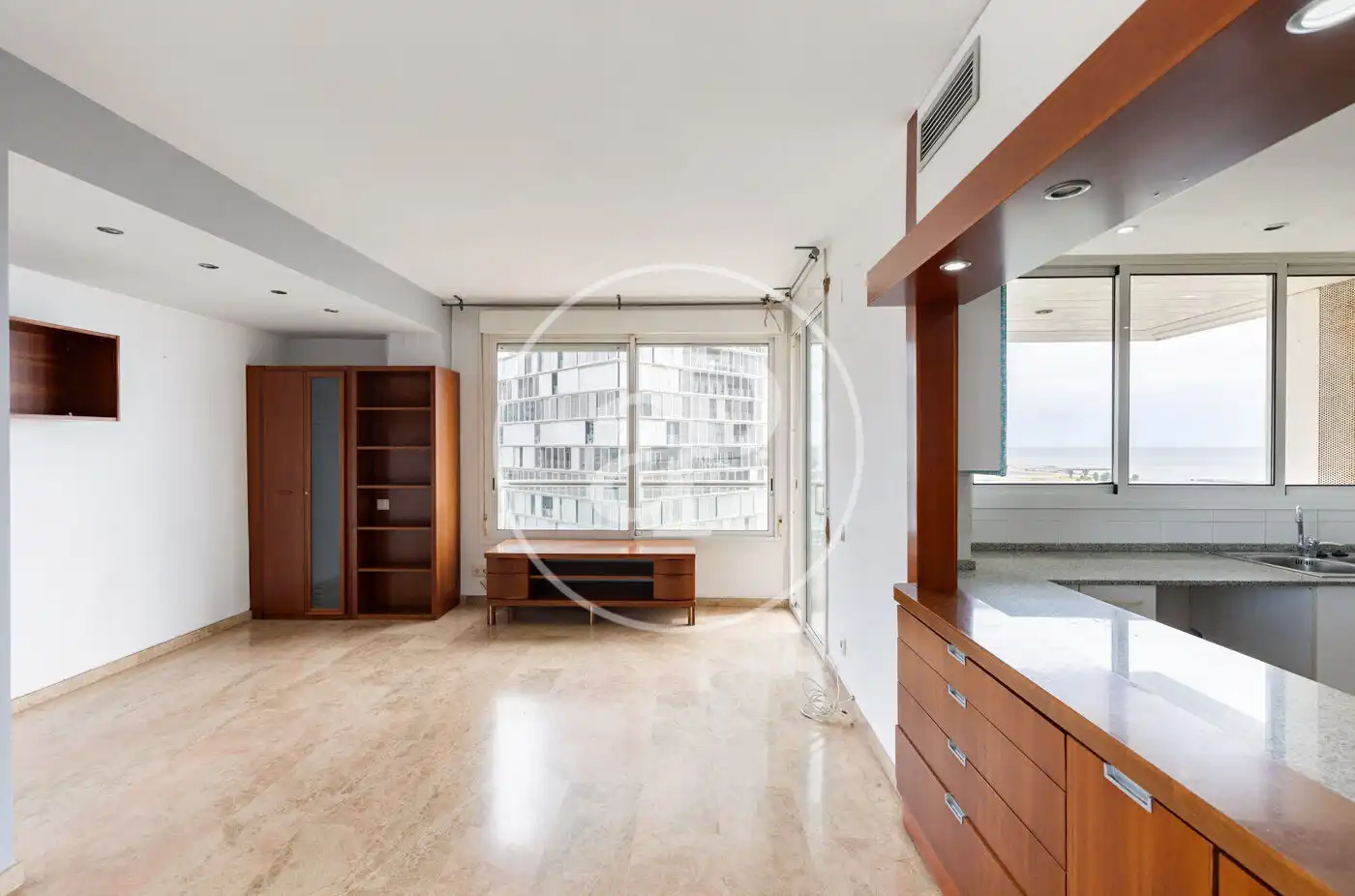 Living room of Flat for sale in Barcelona  with Air Conditioner, Heating and Terrace