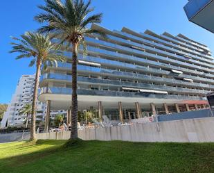 Exterior view of Apartment for sale in Villajoyosa / La Vila Joiosa  with Air Conditioner, Private garden and Furnished
