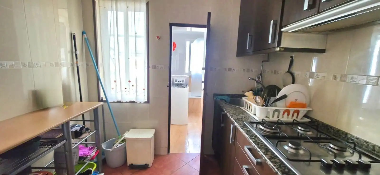 Cocina de Piso en venta en Narón con Calefacción, Terraza y Amueblado