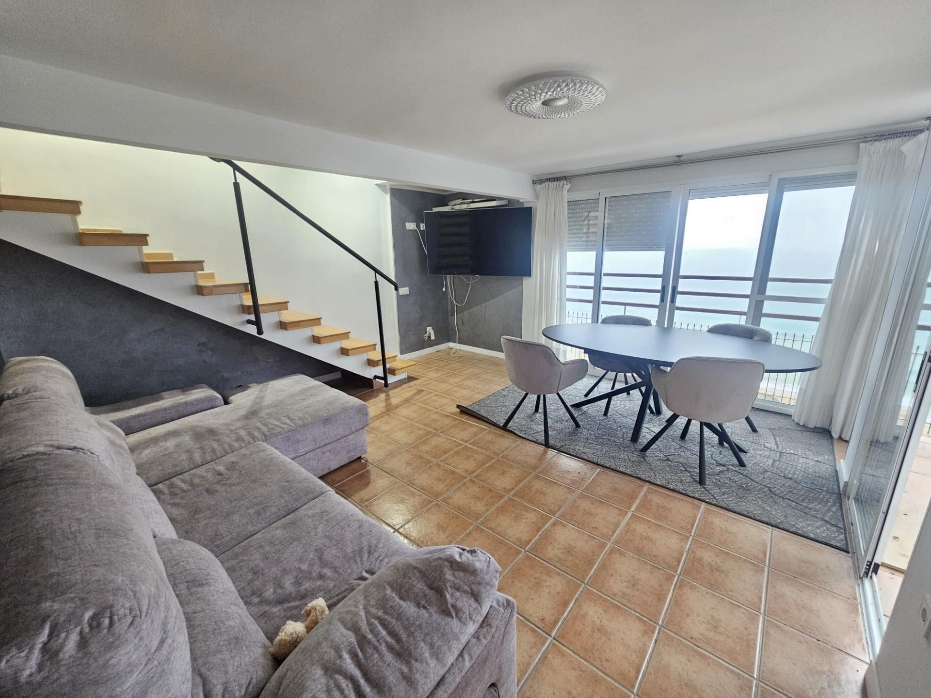 Living room of Flat for sale in Benidorm  with Air Conditioner, Heating and Terrace