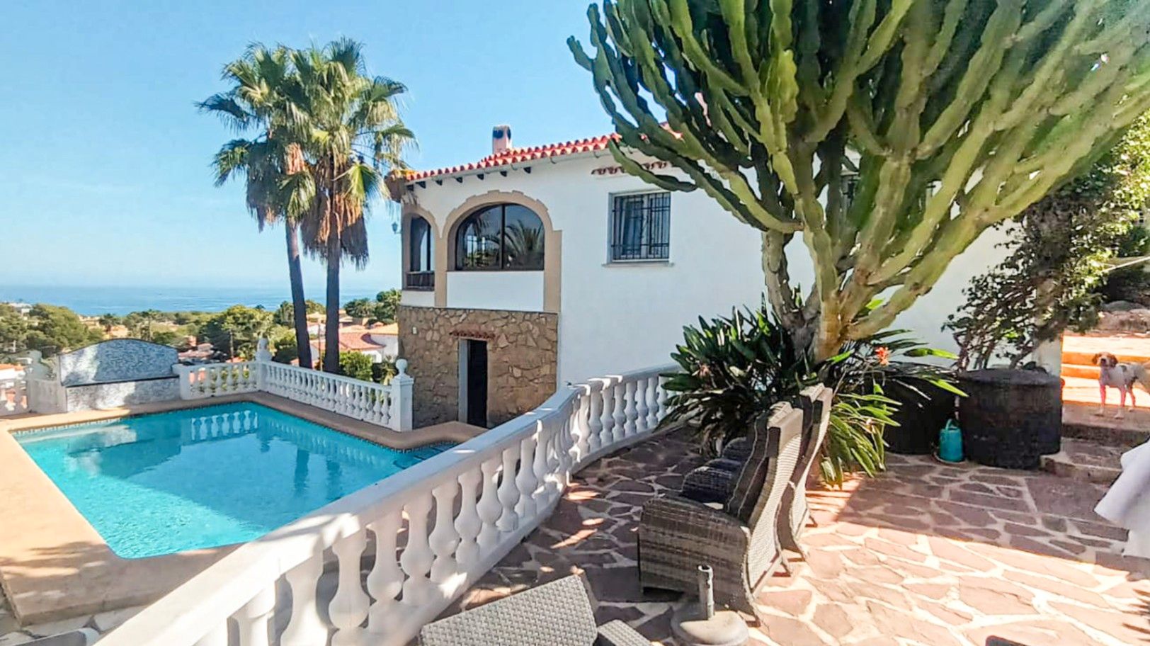 Vista exterior de Casa o chalet en venta en Dénia con Aire acondicionado, Calefacción y Jardín privado