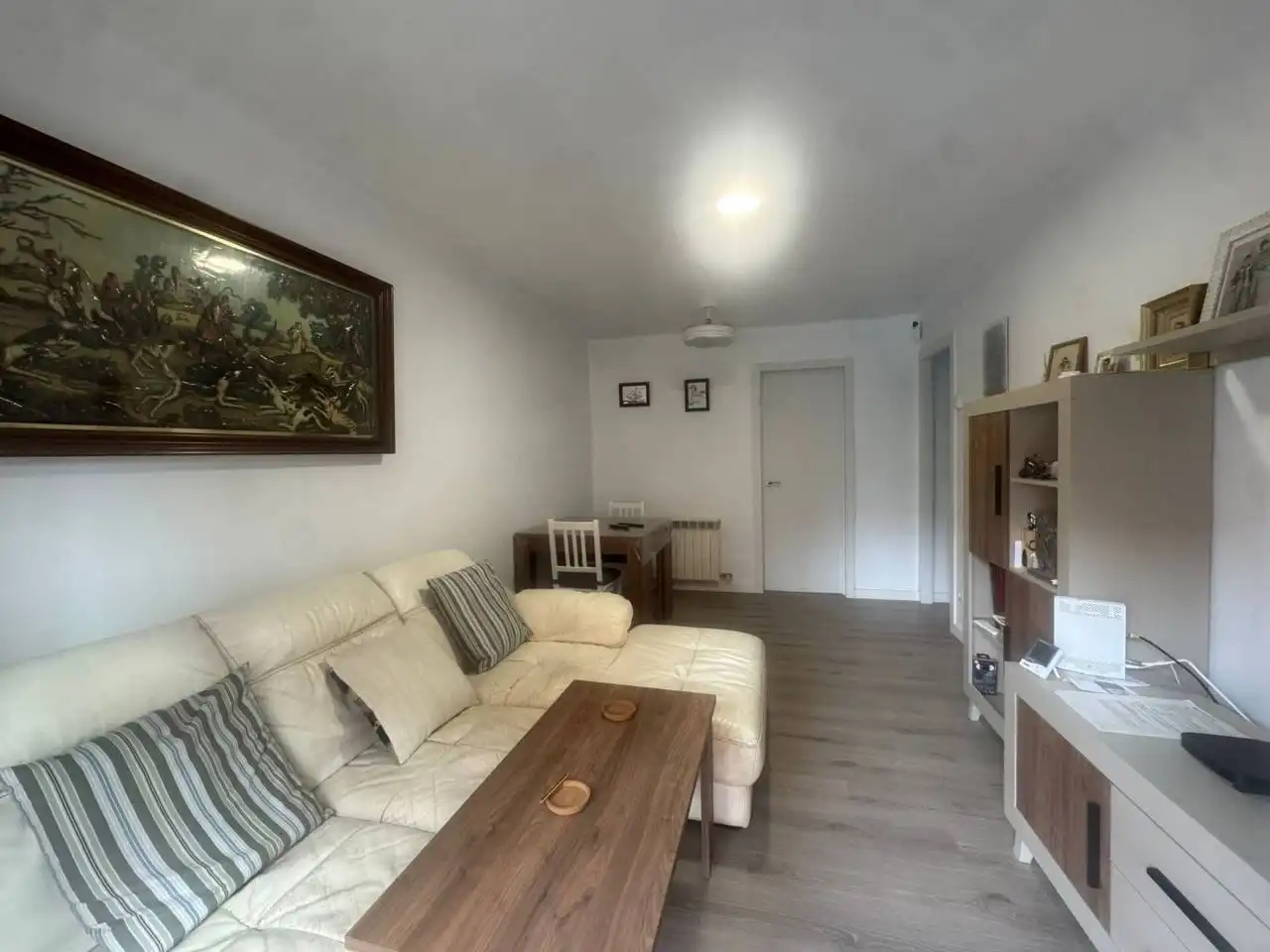 Wohnzimmer von Wohnung zum Verkauf in Granollers mit Klimaanlage, Heizung und Parkett