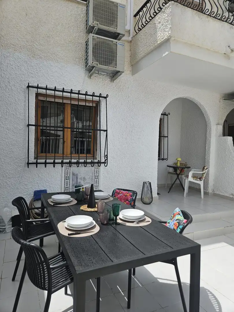 Terraza de Casa o chalet de alquiler en Santa Pola con Aire acondicionado, Calefacción y Amueblado