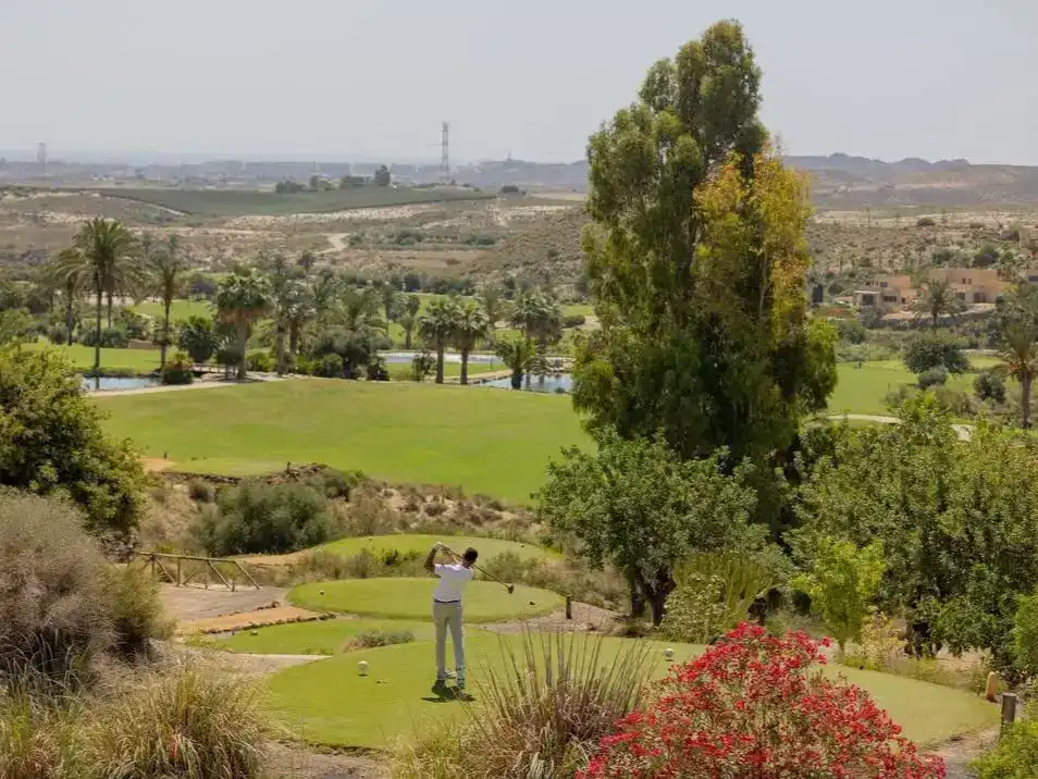 Vista exterior de Apartament de lloguer en Vera amb Aire condicionat, Jardí privat i Piscina