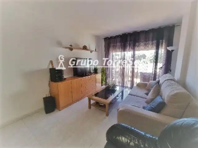 Sala de estar de Piso en venta en La Pobla de Montornès   con Aire acondicionado, Calefacción y Terraza