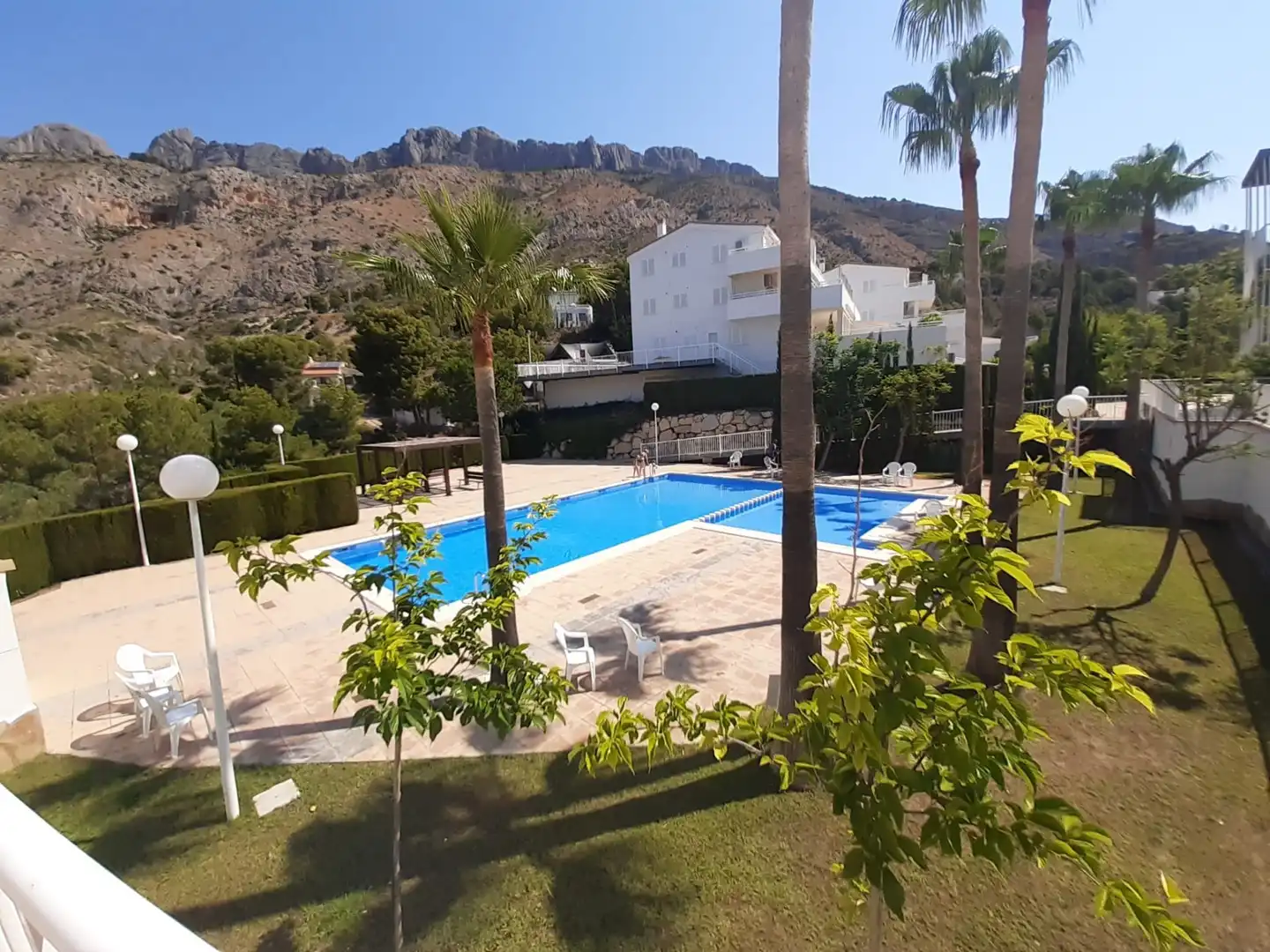 Schwimmbecken von Wohnung zum Verkauf in Altea mit Klimaanlage, Heizung und Terrasse