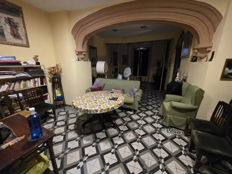Sala de estar de Piso en venta en Plasencia con Calefacción, Jardín privado y Parquet