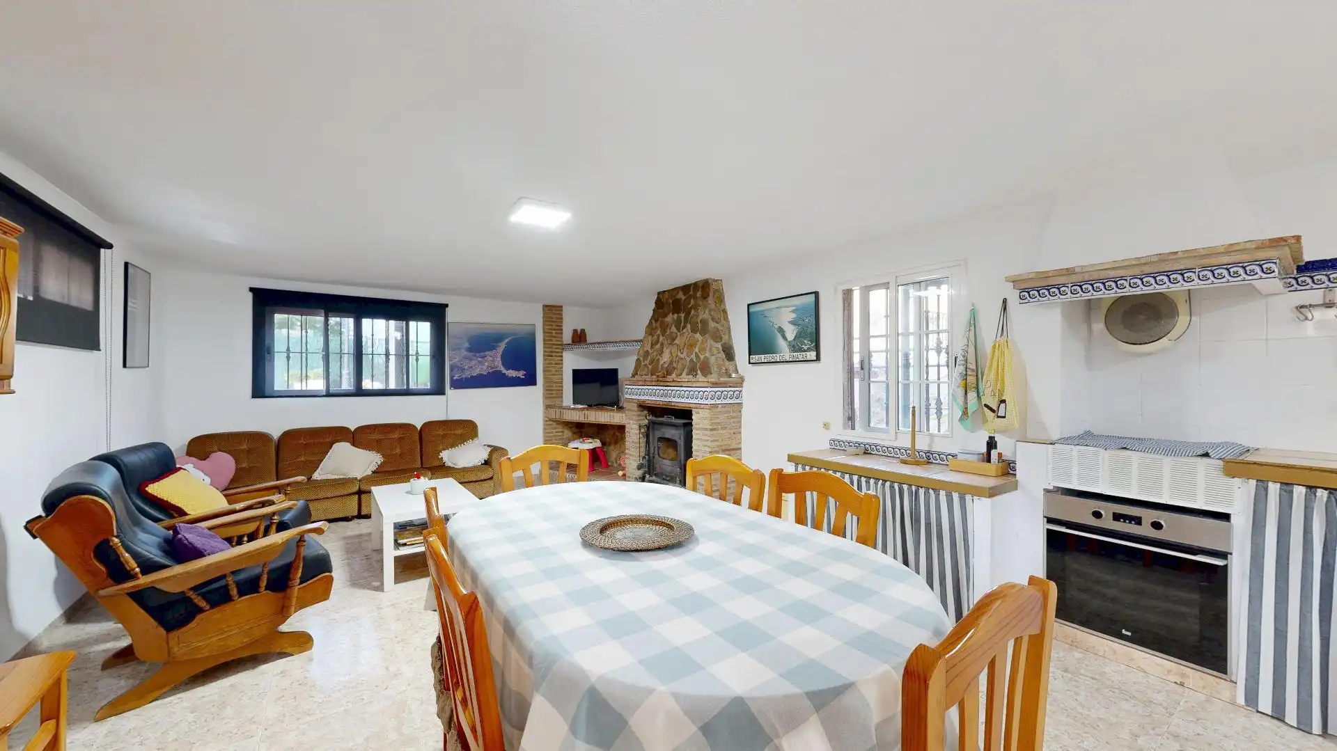 Dining room of Houses for sale in Montserrat  with Terrace, Storage room and Swimming Pool