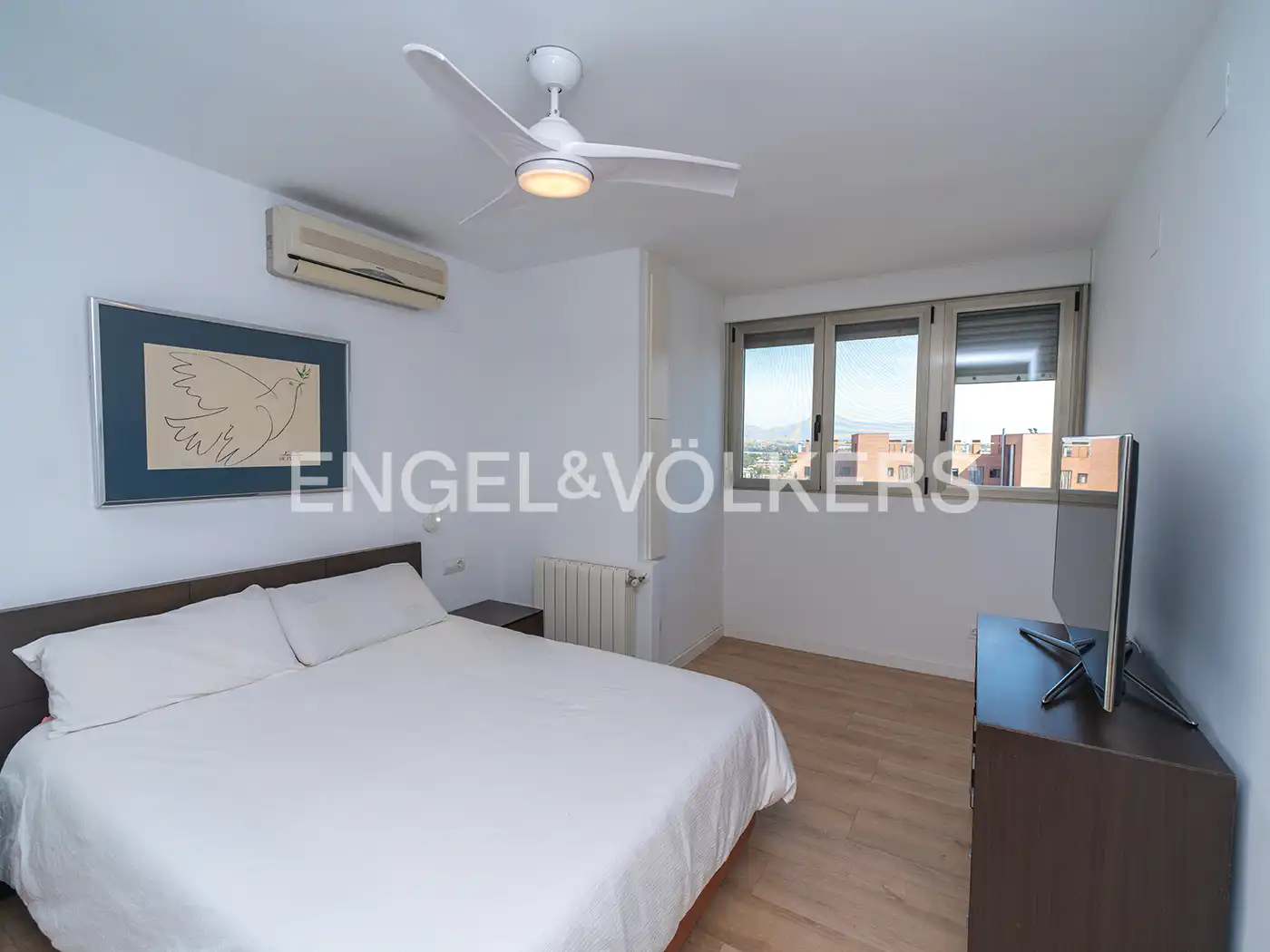 Bedroom of Attic for rent in Alicante / Alacant  with Air Conditioner, Heating and Terrace