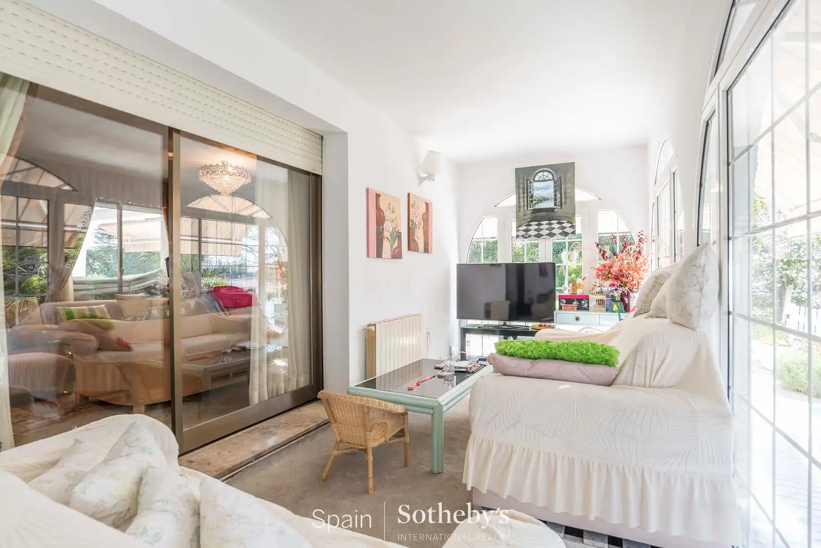 Sala de estar de Casa o chalet en venta en Algete con Aire acondicionado, Calefacción y Terraza