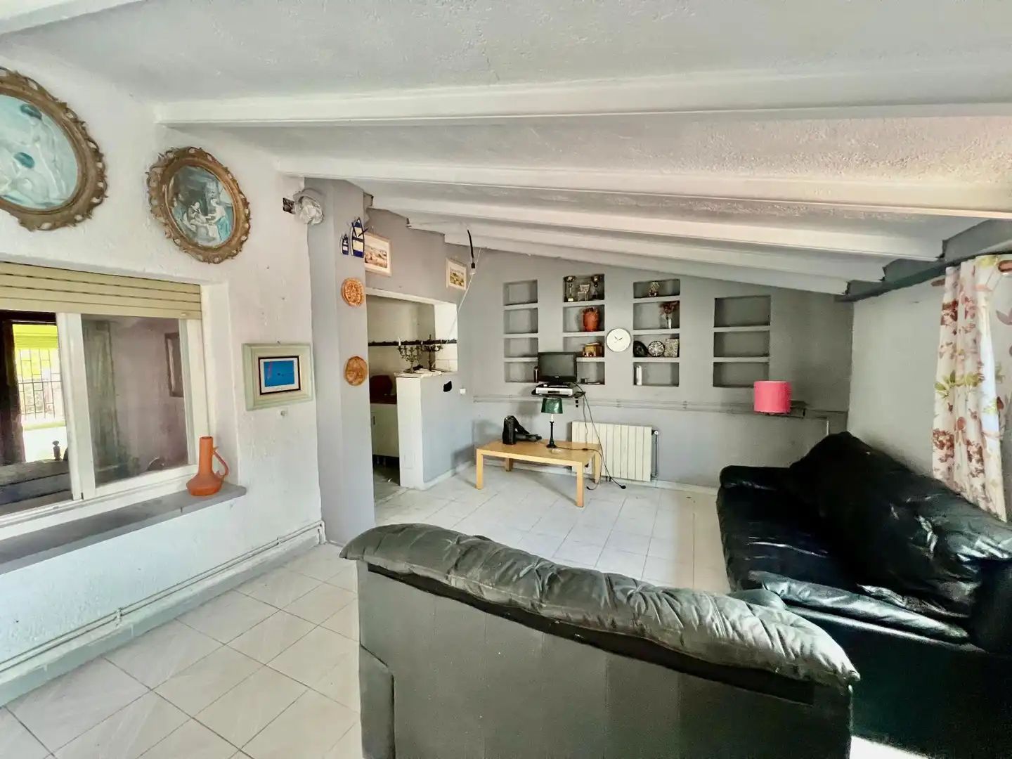 Sala d'estar de Finca rústica en venda en Lliçà d'Amunt amb Aire condicionat, Terrassa i Balcó