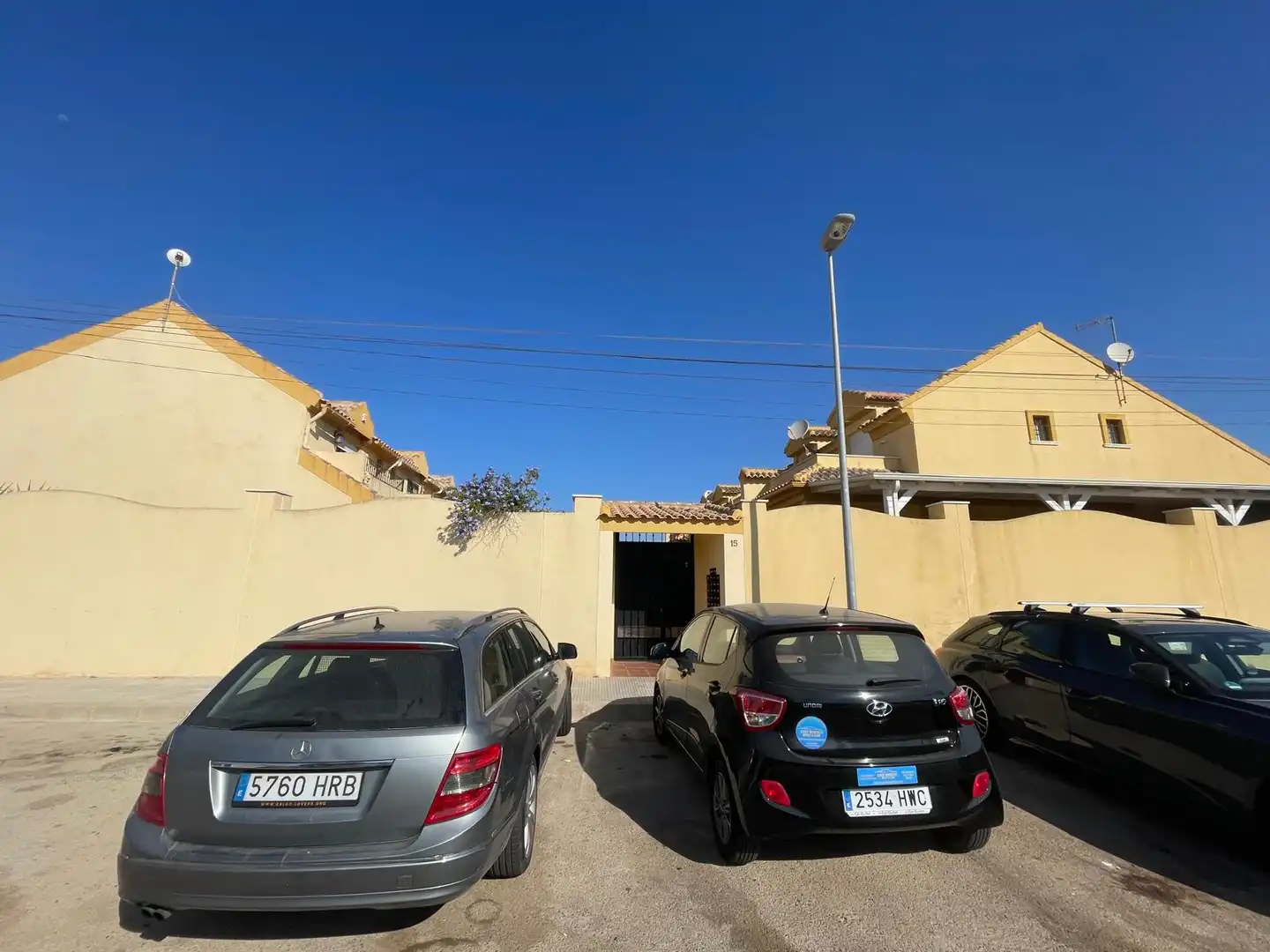 Aparcament de Casa o xalet en venda en San Javier amb Jardí privat, Terrassa i Moblat