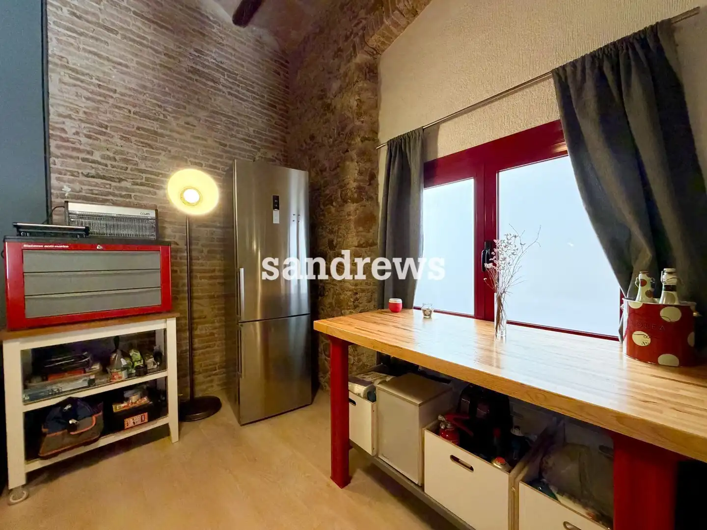 Kitchen of Flat for sale in Figueres  with Heating