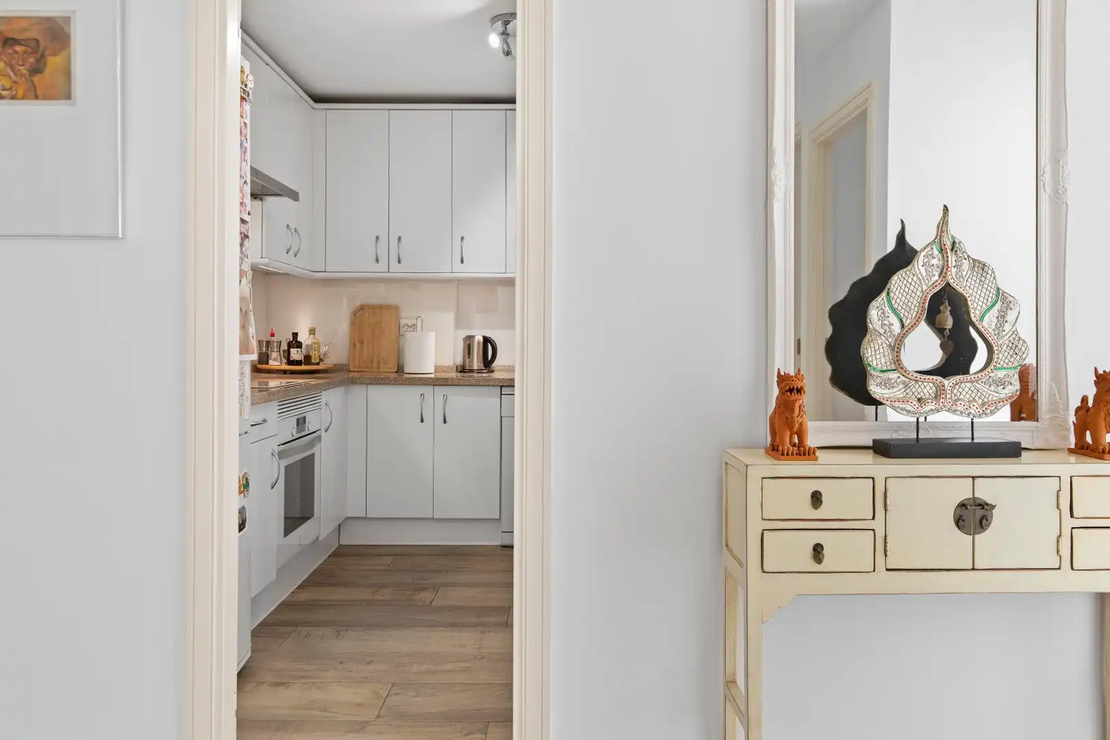 Cocina de Apartamento en venta en Marbella con Aire acondicionado, Jardín privado y Terraza