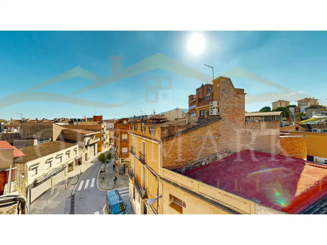 Vista exterior de Piso en venta en Sant Vicenç Dels Horts con Aire acondicionado, Calefacción y Parquet